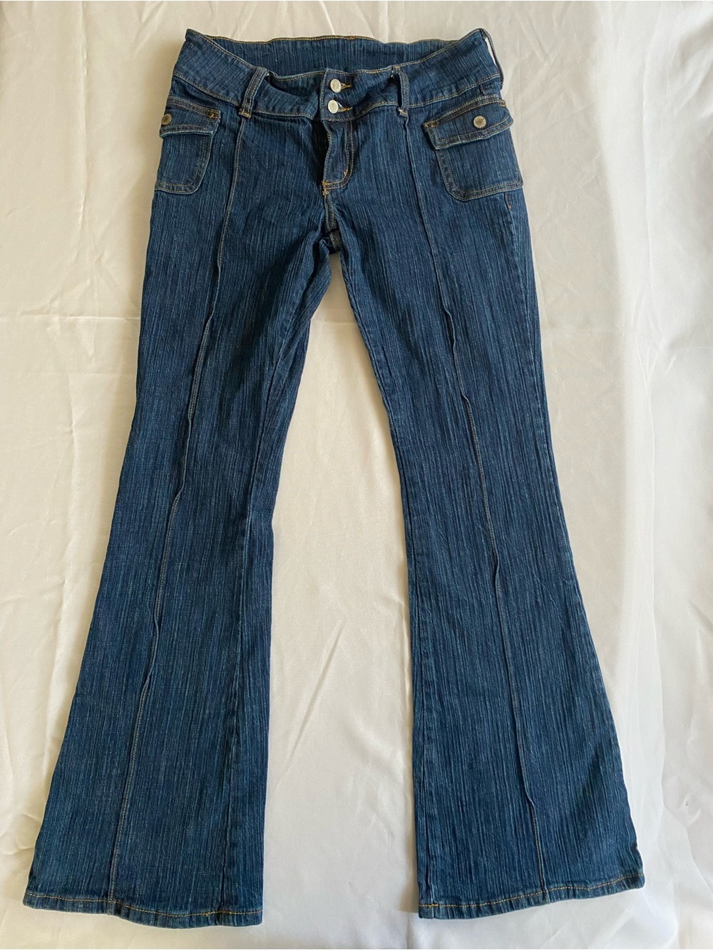Women's Dark Blue Flared Jeans (BootCut)